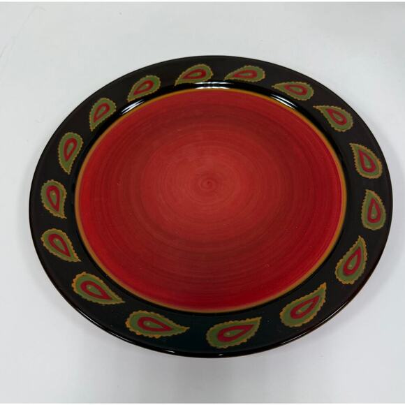 New Demdaco Kennewick Lodge Set of 4 Dinner Plates. KT128 - Picture 2 of 7